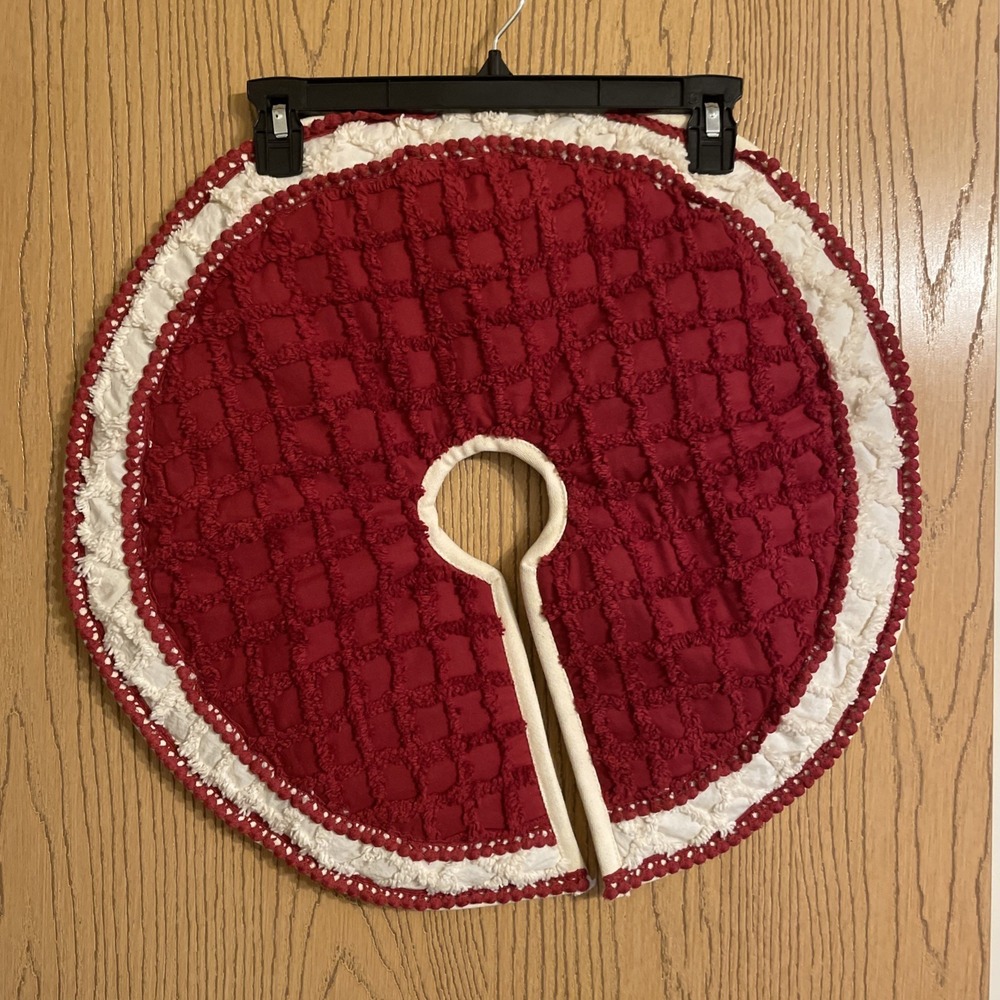 vhc brands seasons crest mini‎ tree skirt 21" Diameter